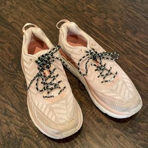 Outdoor Voices x Hoka Clifton running shoes